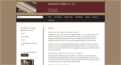 Desktop Screenshot of millinlaw.com